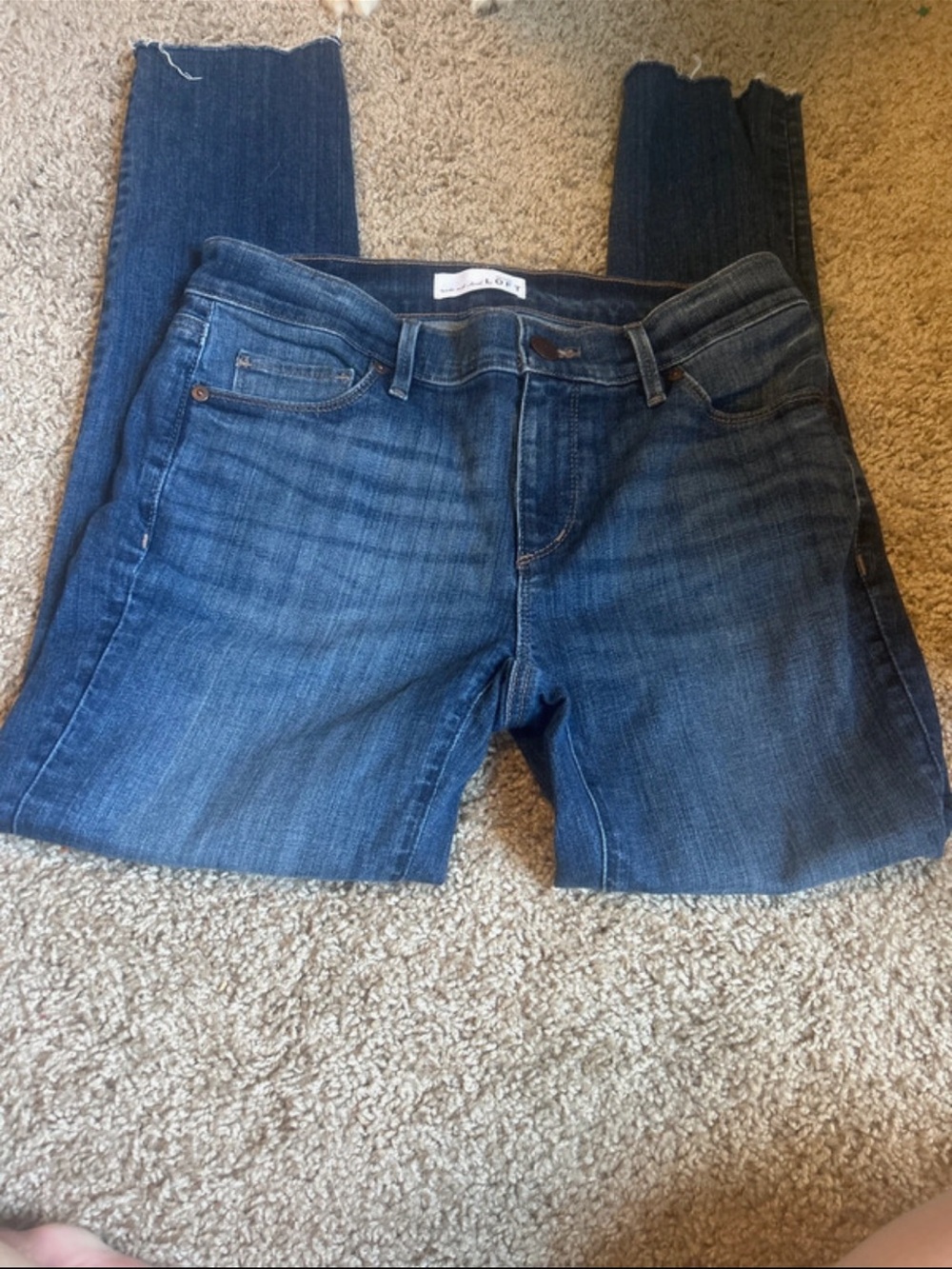 LOFT Skinny Jeans in Medium Blue Wash